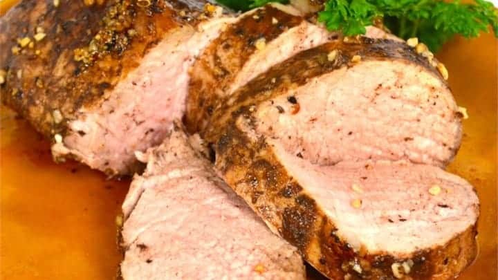 Balsamic Roasted Pork Loin
