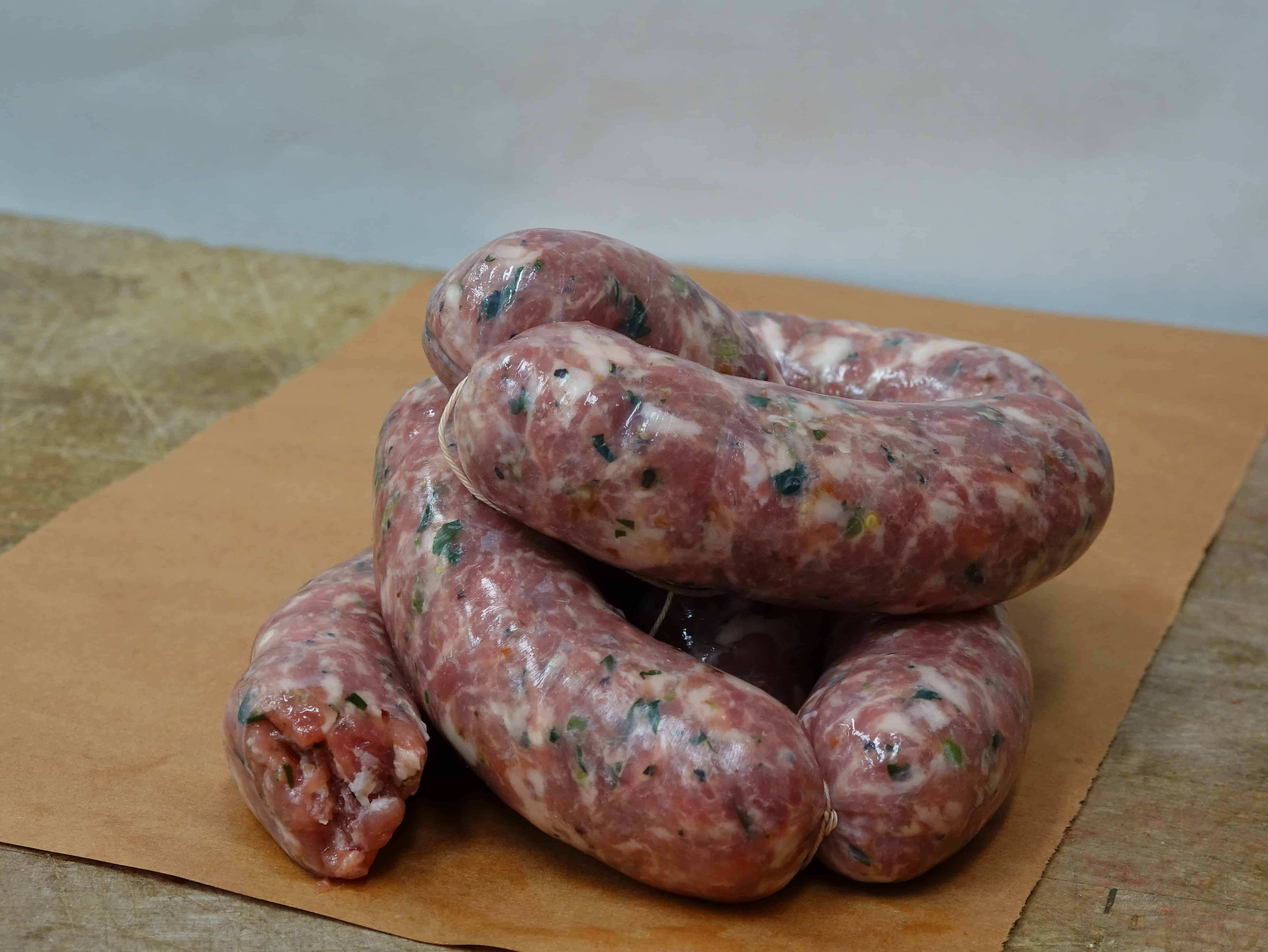 VINCENT'S BROCCOLI RABE SAUSAGE - Thick (1 lb. Pack/4 Links)