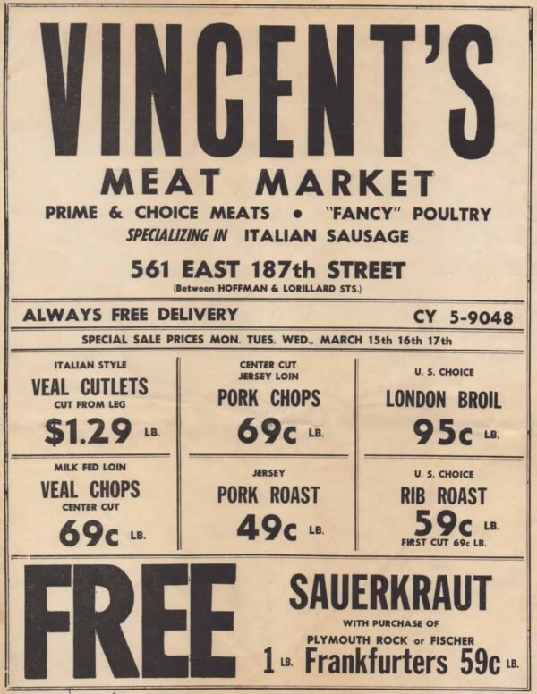 Home Vincent's Meat Market