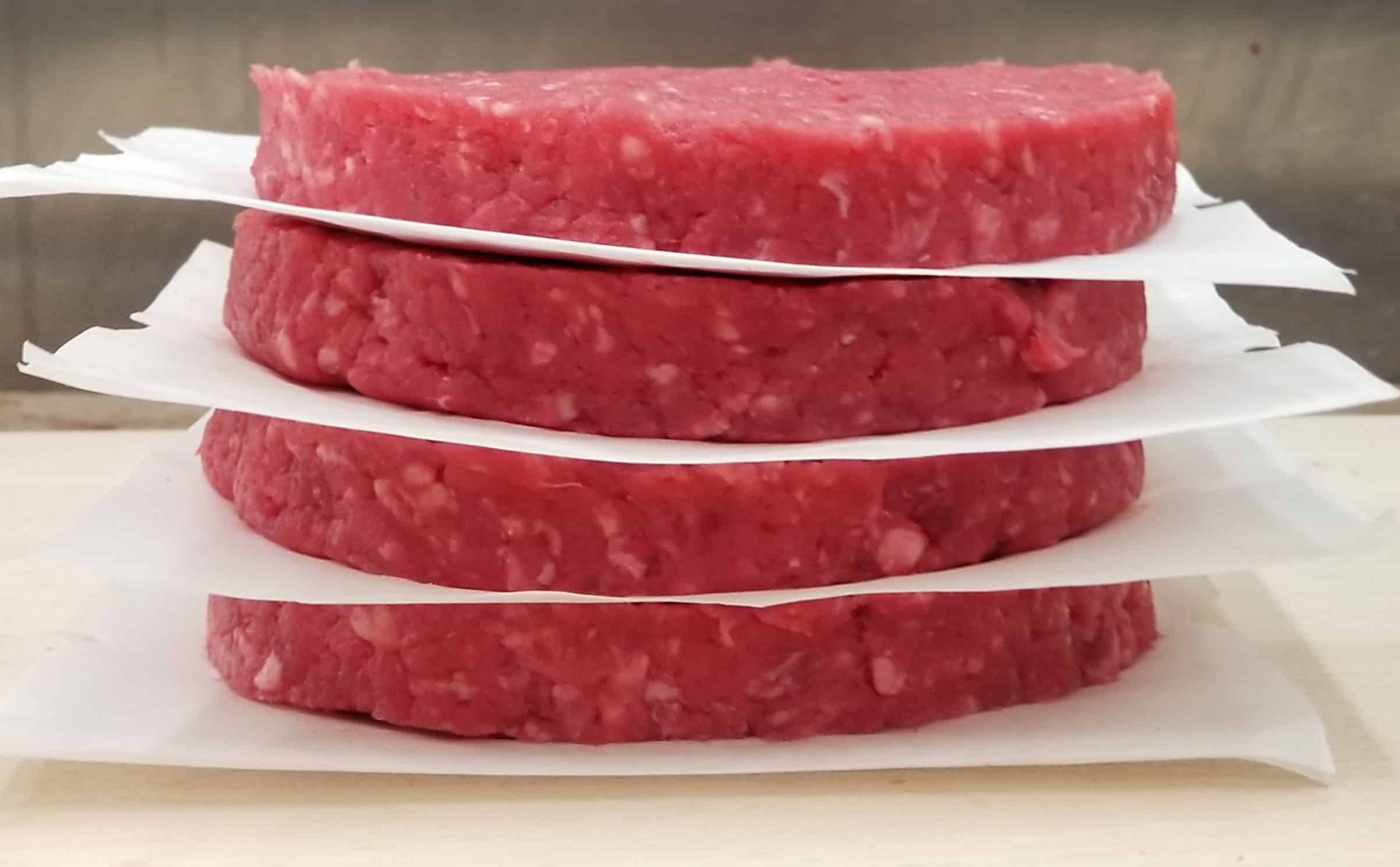 USDA PRIME HAMBURGER PATTIES (PACK OF 2) - 6 oz. 50/50 Bacon Beef Blend