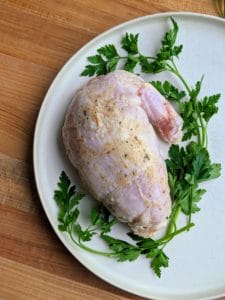 FRENCHED STUFFED CHICKEN BREAST