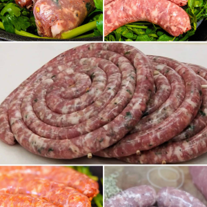 5 DIFFERENT SAUSAGE VARIETIES